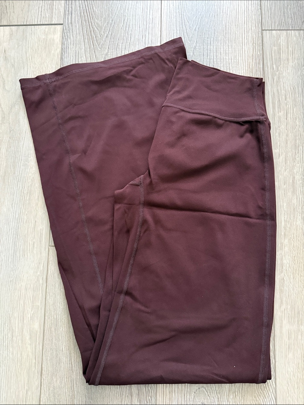 Straight Wide Leg Yoga Pants - unbranded
